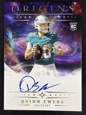 2025 Panini Origins #RA-QEW Quinn Ewers Rookie Autograph Auto