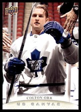 2011-12 Upper Deck UD Canvas Colton Orr Toronto Maple Leafs #C196