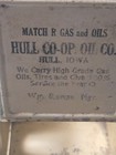 Rare Antique Hull CO-OP Gas & Oil  Match Holder Hull Iowa — photo 3