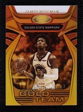 2020-21 Certified Gold Team Rookies Mirror Gold 7/10 James Wiseman #2 uk2