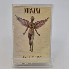 NIRVANA - IN UTERO - casette, CLEAN and in GREAT CONDITION! Tested - See photos