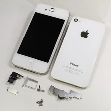 Apple iPhone 4 A1332 WHITE Motherboard Housing Assembly Part + Digitizer LCD