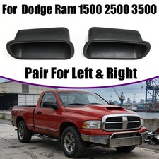 Pair Rh Lh For 1994-2001 Dodge Ram 1500 2500 3500 Front Door Pull Handle Cup