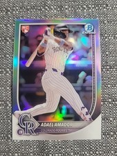 2025 Bowman Rookie Red RC Variation Adael Amador #31 Sp Rookie Red Rc