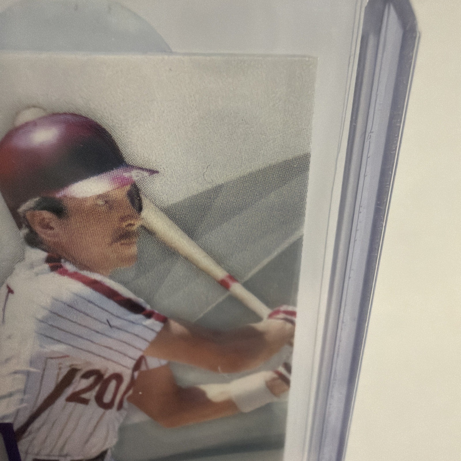 2025 Leaf in the Game Used Mike Schmidt Auto Patch /6 view 4