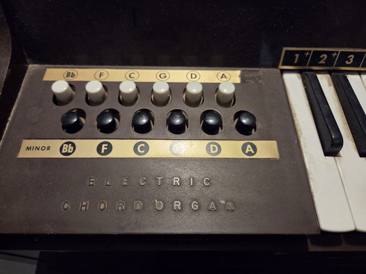 Magnus Electric Chord Organ 60's Vintage (Musical Instrument