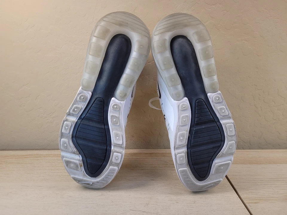 Nike Air Max 270 Zapatos Tenis Para Hombre Talla 8 Blanco/Negro AH8050-100 Foto 3 de 4
