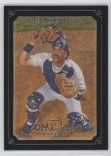 2007 UD Masterpieces Black Linen Frame 59/99 Mike Piazza #40 HOF 1nr3