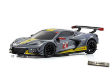 Kyosho MINI-Z ASC MR03W-MM Chevrolet Corvette C8.R Gunmetal MZP244GM