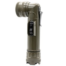 Fulton MX-991/U USGI Angle Head Flashlight US Military GI Issue D-Cell