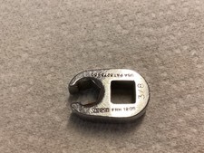 SNAP-ON CROWFOOT OPEN END WRENCH 3/8” drive flare nut 6 pt FRH 120S fuel more av