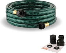 Water Hose - Upgraded Leakproof Lightweight No-Kink Garden Hose, Flexible