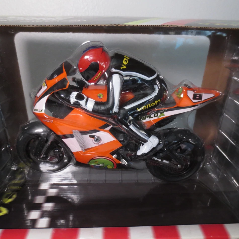 Venom GPV-1 VEN-0105 NUEVO EN CAJA RC Moto Naranja Bicicleta Colección Juguetes Raros Foto 3 de 4