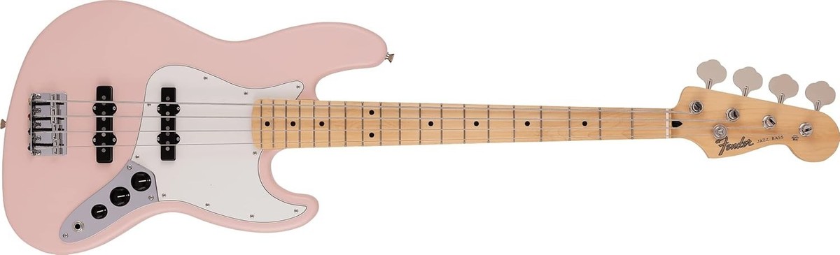 Fender Japan Junior Jazz Bass Short Scale Pink MIJ 2022 w/Soft