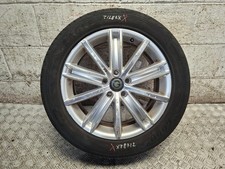 18" INCH ALLOY WHEEL WITH DAMAGED TYRE 5N0601025AF VOLKSWAGEN TIGUAN 5N 2016
