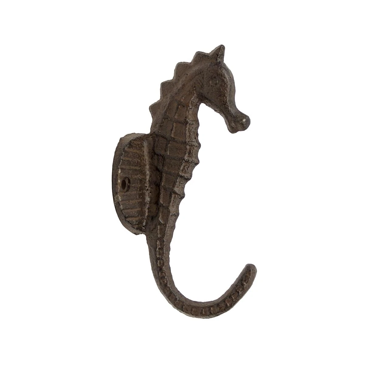 Treasure Gurus Cast Iron Seahorse Wall Mount Hook