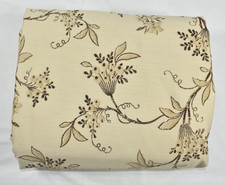 Ralph Lauren Plage d'Or King Duvet Cover Cotton Beige Brown Floral Classic