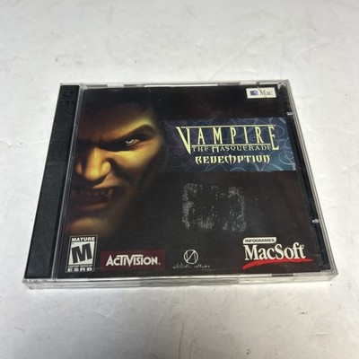 SEALED NEW Vampire: The Masquerade- Redemption (PC CD-ROM, 2000) MacSoft