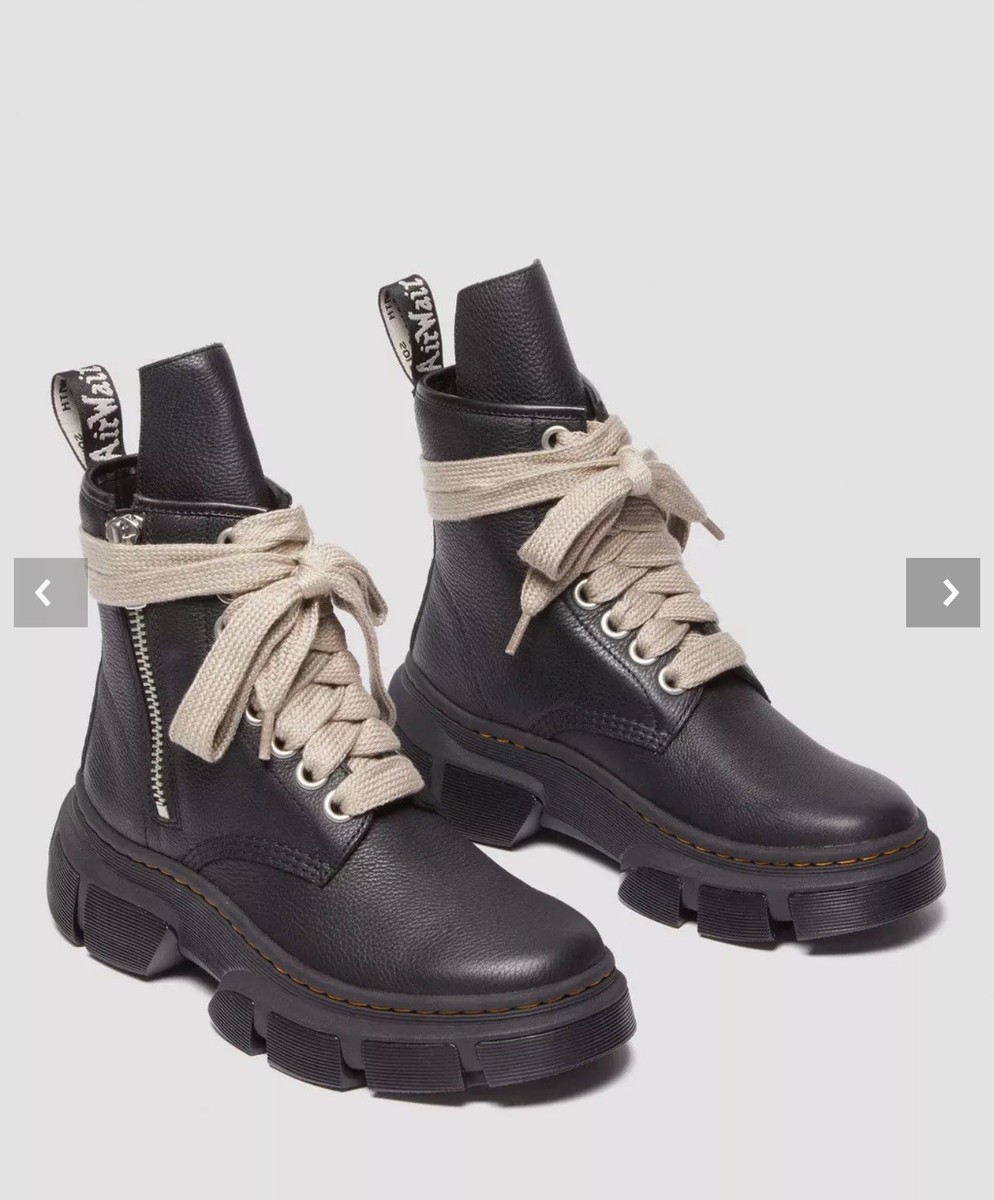 Rick Owens x Dr. Martens 1460 DMXL Jumbo Lace Boot 36 Women's US