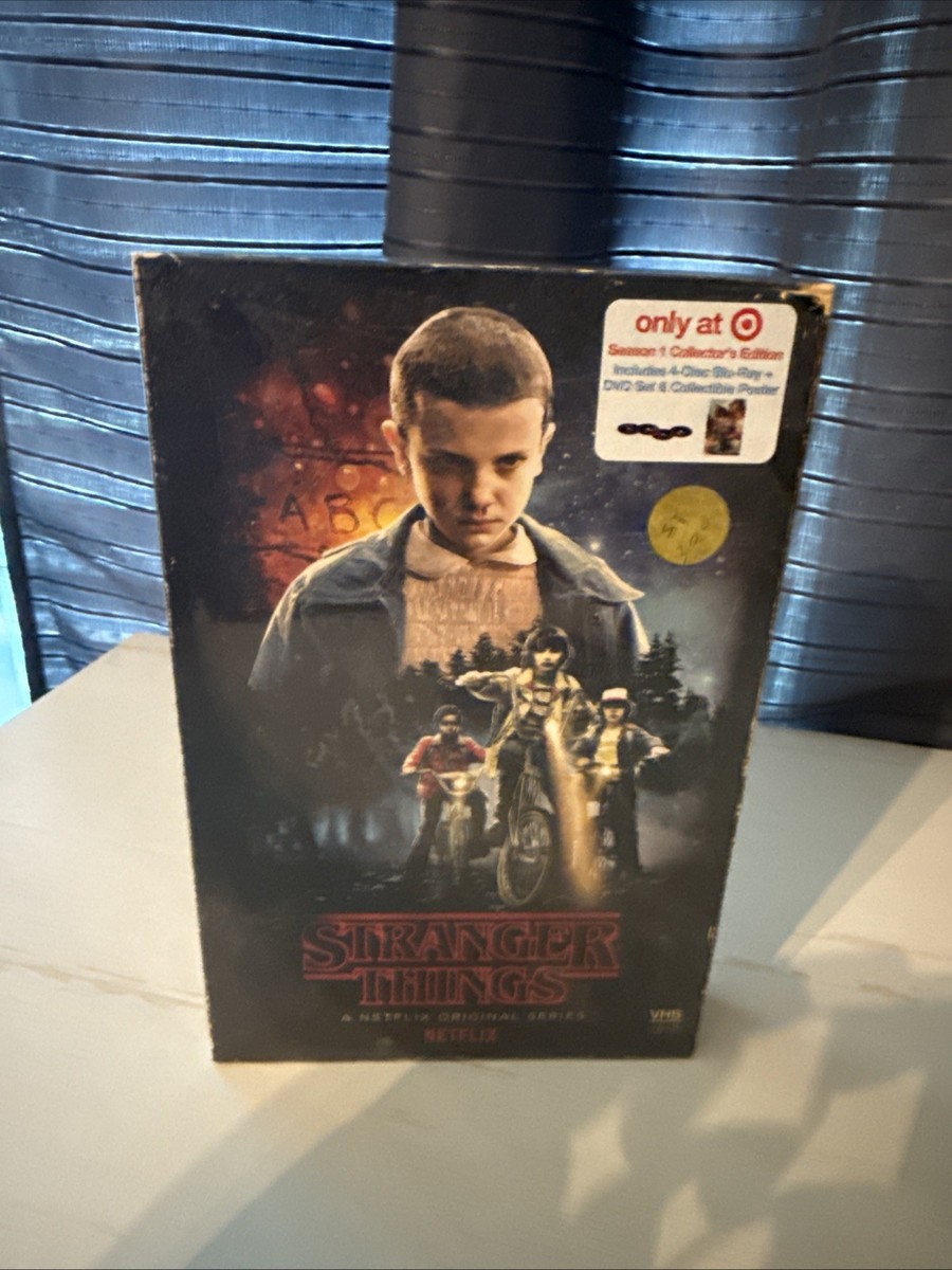 Netflix Stranger Things Season 1 (DVD/Blu-Ray, 2016, 4-Disc