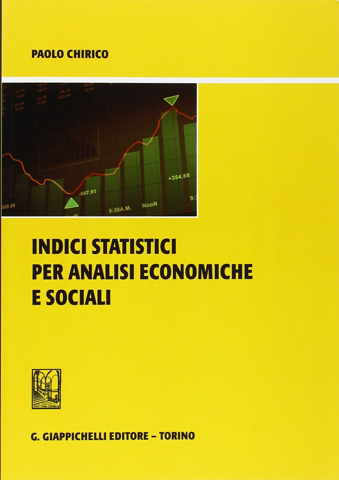 9788892102309 Indici statistici per analisi economiche e sociali - Paolo Chirico