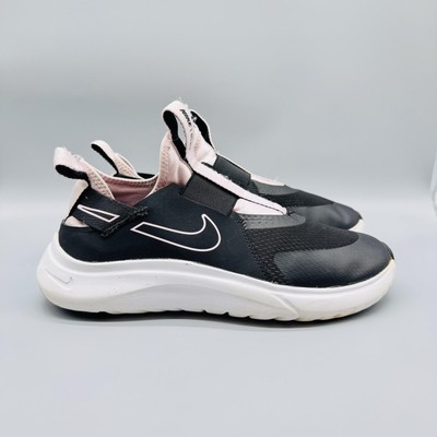 Nike Shoes Girls 7 Y Black Pink Flex Plus Slip On Low Top Athletic Sneakers