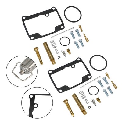 2PCS Carburetor Rebuild Repair Kit fit MIKUNI VM34-619 Russian Mechanics RMZ-640