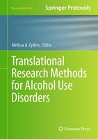 Translational Research Methods For Alcohol Use Disorders Melissa A. Cyders