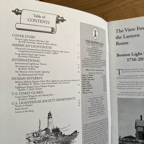 The Keepers Log Magazines Lighthouse 2014 - 2020 commemorative Lot of 11 - Foto 5 di 13