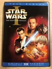 Star Wars I - The Phantom Menace (DVD, 1999, Full Screen) - L01