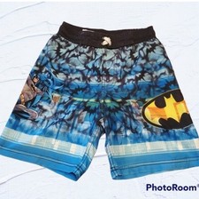 Batman Swim Trunks Boys Youth 6/7