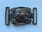 VINTAGE CIVIL WAR MILITIA 2 Piece BELT BUCKLE   EARLY REPRODUCTION