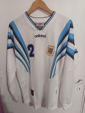 Vintage Adidas Argentina 1996 Third Jersey Long Sleeve