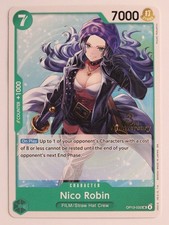 Nico Robin OP13-032 Carrying On His Will 3rd Anniversary Promo Near Mint NM