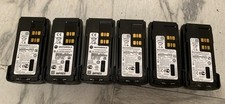 ORIGINAL Motorola PMNN4544A, PMNN4409AR Ion Battery LOT OF 6 For Handheld Radios