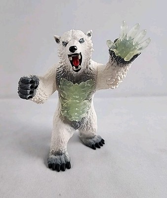 Schleich Eldrador Mythical Creatures Blizzard Bear Action Figure 4.5'' Incomplete