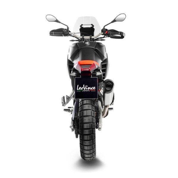 Aprilia 660 Tuareg Rally 2022-2026 Leovince SchalldäMpfer Auspuff Slip-On Stahl-image