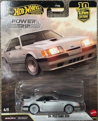 2026 Hot Wheels Car Culture Power Trip , '84 Mustang SVO , Free shipping !