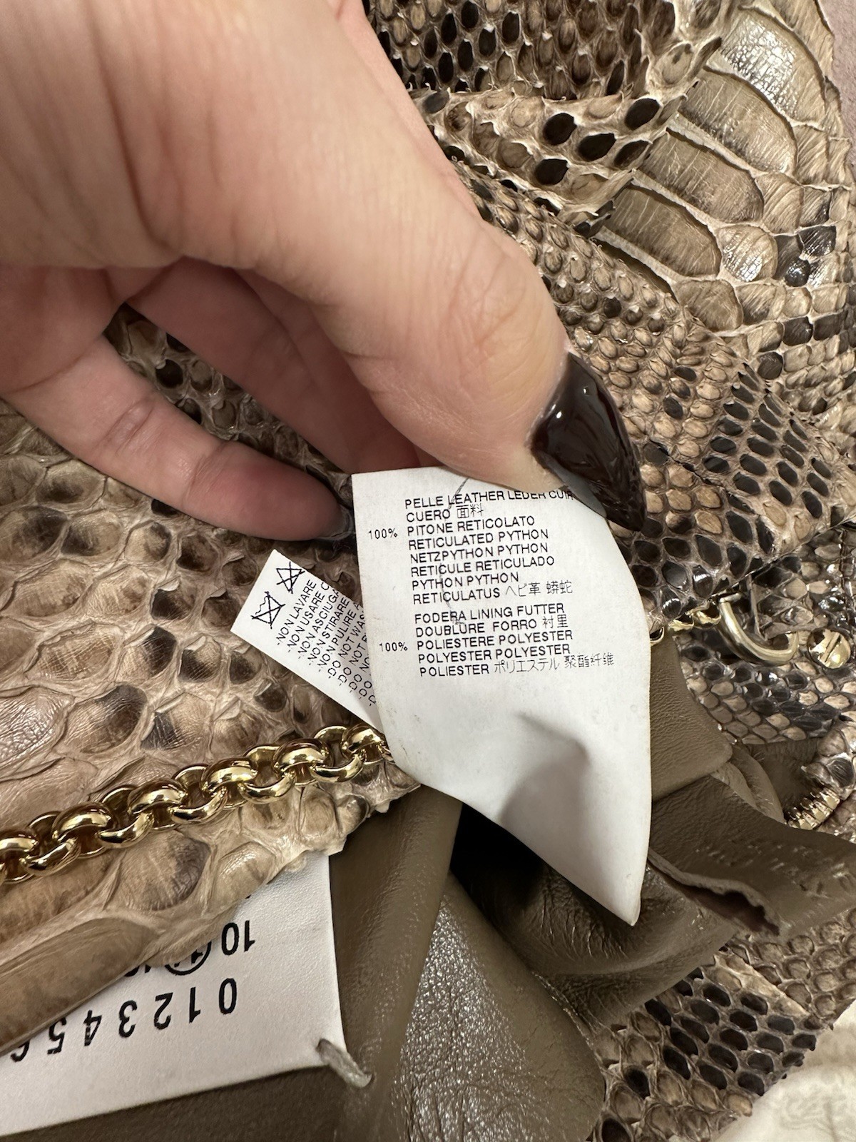 Python Maison Margila Shoulder Bag - image 7