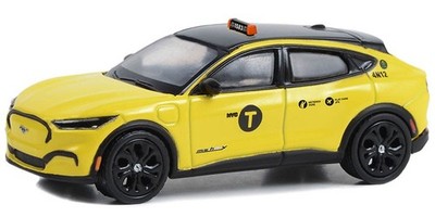 Greenlight 1/64 NYC Taxi - 2022 Ford Mustang Mach-E #30430 USA