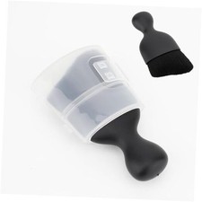 Car Detailing Brush, Soft Bristle Cleaning Brush, Scratch-Free Black with Cap