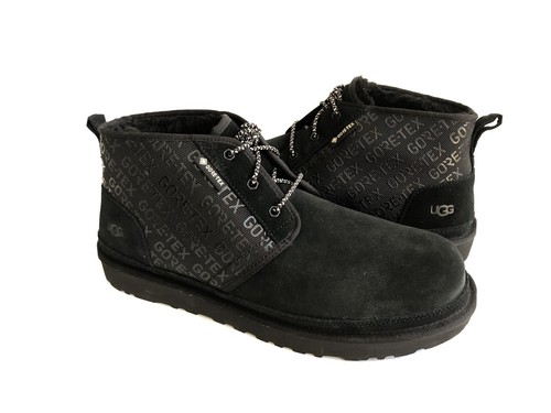 UGG MEN NEUMEL GORE-TEX BLACK SUEDE 