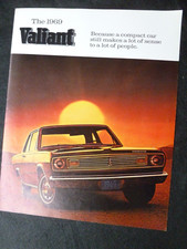 1969 VALIANT Automobile Sales Brochure ORIGINAL