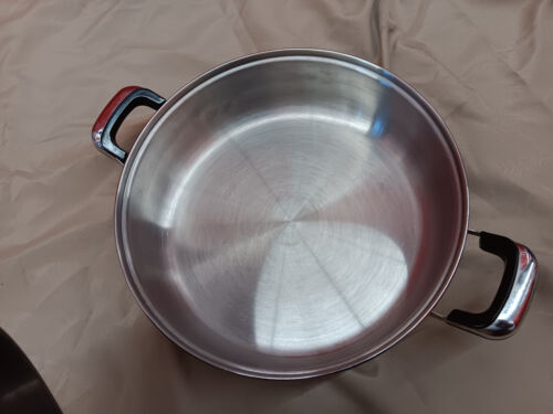 Nutri stahl nutrithermic compact base 24 element stainless steel jumbo skillet - Picture 10 of 18