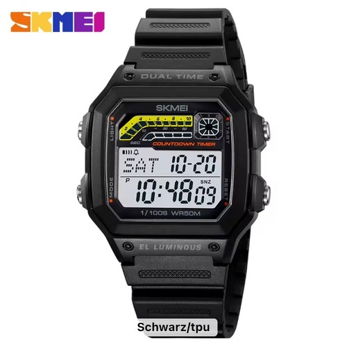 ORIGINAL ab Werk SKMEI 2307 Digitaluhr in 6 Varianten - die perfekte Uhr. - Picture 16 of 17