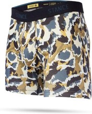 STANCE Men's Boxer Briefs TIGERFLAUGE - Green - Small (30-32) - NWT - LAST ONE