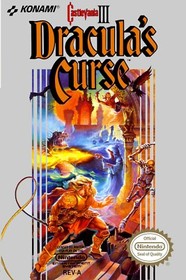 Castlevania 3 Dracula's Curse NES Box Art Wall Poster Multiple Sizes 11x17-24x36