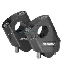 CNC Motorcycle Handlebar Riser Mount Clamp 22mm 7/8" Bar Clamp for suzuki yamaha