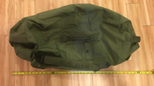 US Military Army DUFFLE/SEA BAG LUGGAGE Top Load 2 Strap OD NYLON EXCELLENT READ
