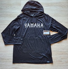 NWT Yamaha Pullover Hoodie T-Shirt Lightweight Long Sleeve Pocket Men's XL